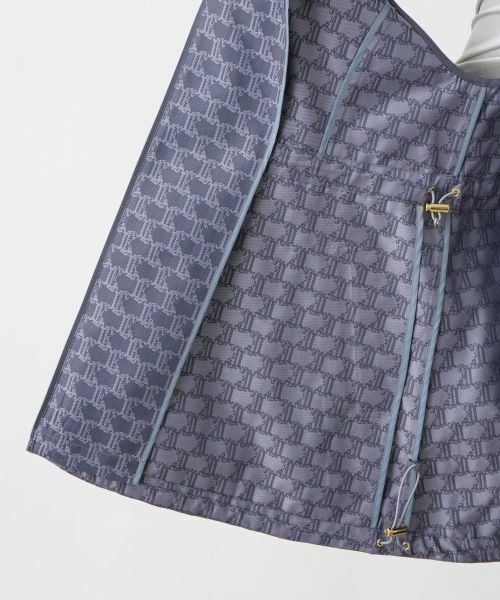Leilian PLUS HOUSE / レリアンプラスハウス テーラードジャケット | 総柄フーデッドベスト | 詳細15
