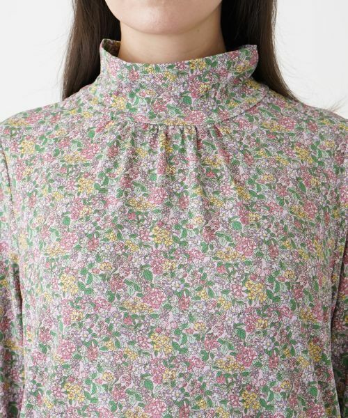 Leilian PLUS HOUSE / レリアンプラスハウス カットソー | 【店舗人気】小花柄ハイネックカットソー | 詳細10