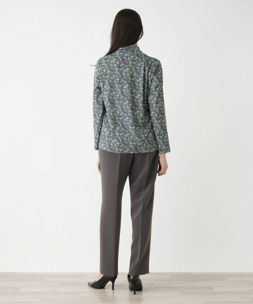 Leilian PLUS HOUSE / レリアンプラスハウス カットソー | 【店舗人気】小花柄ハイネックカットソー | 詳細3