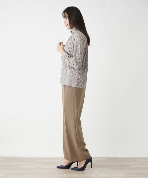 Leilian PLUS HOUSE / レリアンプラスハウス カットソー | 【店舗人気】小花柄ハイネックカットソー | 詳細5