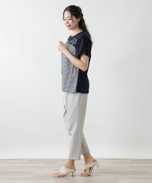 Leilian PLUS HOUSE / レリアンプラスハウス その他パンツ | 【店舗人気】ストレッチクロップドパンツ | 詳細11