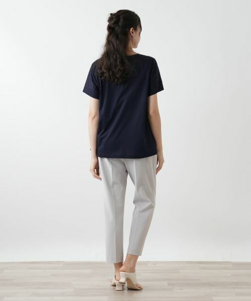 Leilian PLUS HOUSE / レリアンプラスハウス その他パンツ | 【店舗人気】ストレッチクロップドパンツ | 詳細12