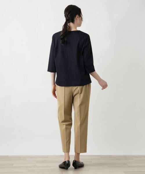 Leilian PLUS HOUSE / レリアンプラスハウス その他パンツ | 【店舗人気】ストレッチクロップドパンツ | 詳細15