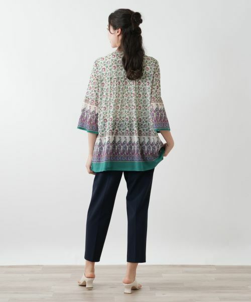 Leilian PLUS HOUSE / レリアンプラスハウス その他パンツ | 【店舗人気】ストレッチクロップドパンツ | 詳細3