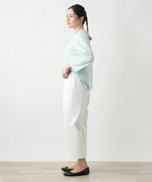 Leilian PLUS HOUSE / レリアンプラスハウス その他パンツ | 【店舗人気】ストレッチクロップドパンツ | 詳細5