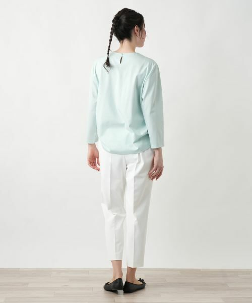 Leilian PLUS HOUSE / レリアンプラスハウス その他パンツ | 【店舗人気】ストレッチクロップドパンツ | 詳細6