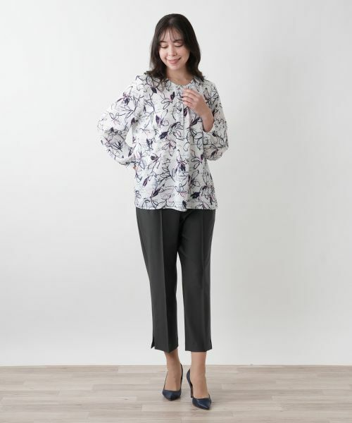 Leilian PLUS HOUSE / レリアンプラスハウス その他パンツ | 【店舗人気】クロップドパンツ | 詳細1