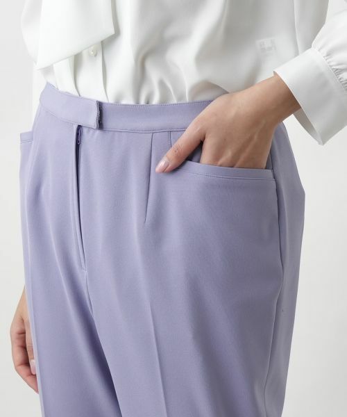 Leilian PLUS HOUSE / レリアンプラスハウス その他パンツ | 【店舗人気】ストレッチクロップドパンツ | 詳細11