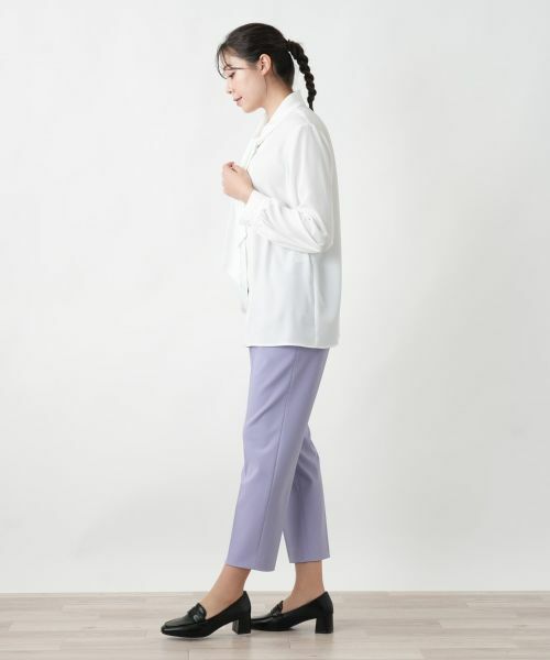 Leilian PLUS HOUSE / レリアンプラスハウス その他パンツ | 【店舗人気】ストレッチクロップドパンツ | 詳細5