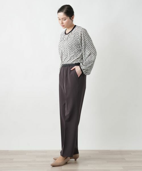 Leilian PLUS HOUSE / レリアンプラスハウス その他パンツ | 【店舗人気】センタープレスパンツ | 詳細2