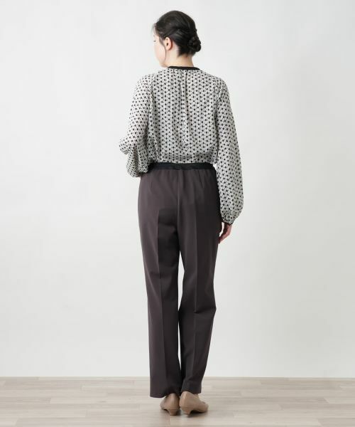 Leilian PLUS HOUSE / レリアンプラスハウス その他パンツ | 【店舗人気】センタープレスパンツ | 詳細3