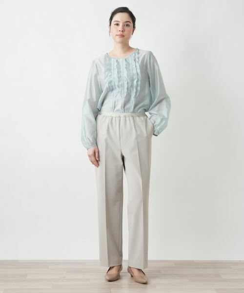 Leilian PLUS HOUSE / レリアンプラスハウス その他パンツ | 【店舗人気】センタープレスパンツ | 詳細7