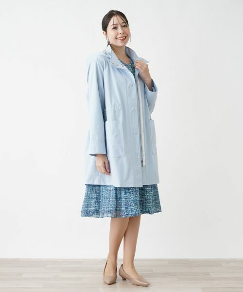 Leilian PLUS HOUSE / レリアンプラスハウス その他アウター | 【店舗人気】フーデッドコート | 詳細1