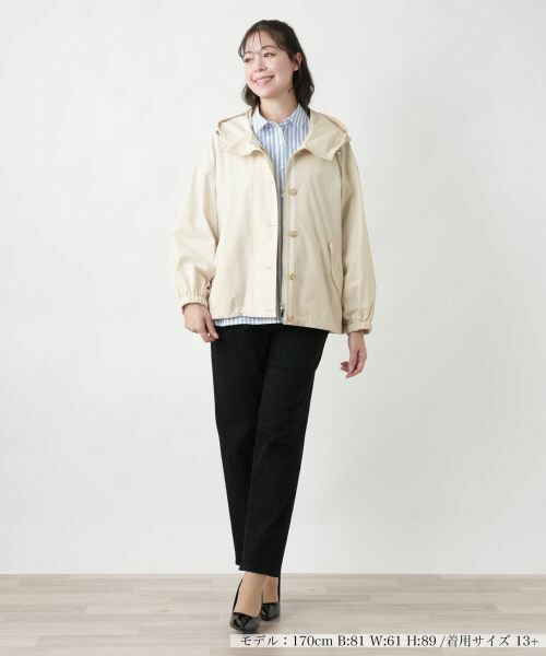 Leilian PLUS HOUSE / レリアンプラスハウス テーラードジャケット | 【店舗人気】フーデッドジャケット | 詳細7