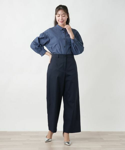 Leilian PLUS HOUSE / レリアンプラスハウス その他パンツ | 【店舗人気】ワイドストレートパンツ | 詳細1