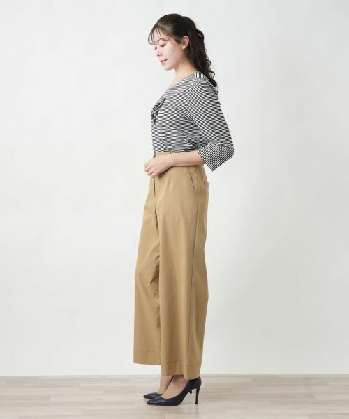 Leilian PLUS HOUSE / レリアンプラスハウス その他パンツ | 【店舗人気】ワイドストレートパンツ | 詳細5