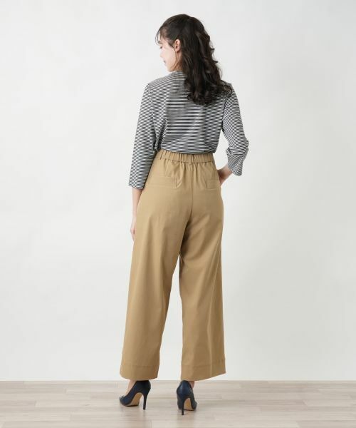 Leilian PLUS HOUSE / レリアンプラスハウス その他パンツ | 【店舗人気】ワイドストレートパンツ | 詳細6