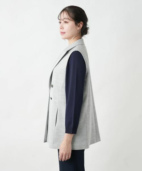 Leilian PLUS HOUSE / レリアンプラスハウス テーラードジャケット | 【店舗人気】洗えるジレ | 詳細11