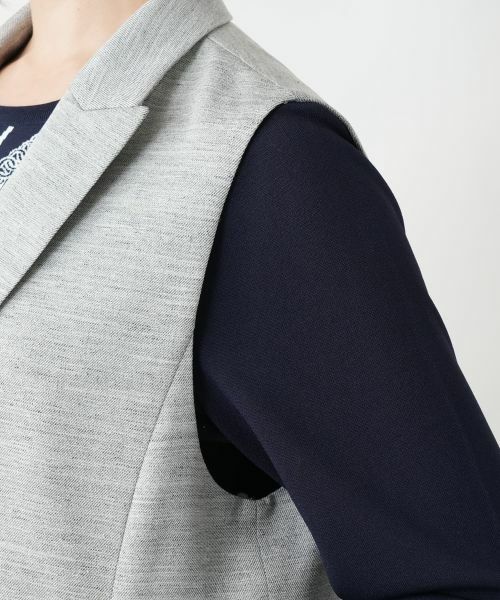 Leilian PLUS HOUSE / レリアンプラスハウス テーラードジャケット | 【店舗人気】洗えるジレ | 詳細15