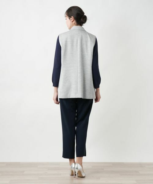 Leilian PLUS HOUSE / レリアンプラスハウス テーラードジャケット | 【店舗人気】洗えるジレ | 詳細9