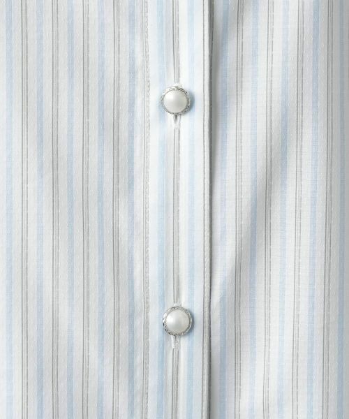 Leilian PLUS HOUSE / レリアンプラスハウス シャツ・ブラウス | 【店舗人気】【ウォッシャブル】ストライプブラウス | 詳細14