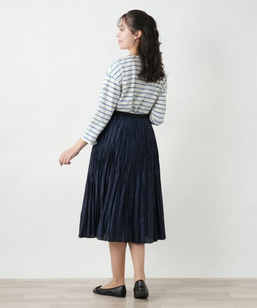Leilian PLUS HOUSE / レリアンプラスハウス ロング・マキシ丈スカート | 【店舗人気】洗えるプリーツスカート | 詳細3