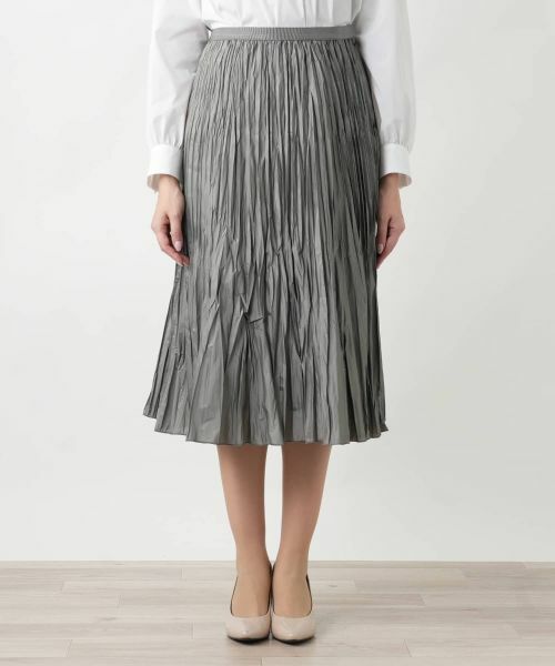 Leilian PLUS HOUSE / レリアンプラスハウス ロング・マキシ丈スカート | 【店舗人気】洗えるプリーツスカート | 詳細7