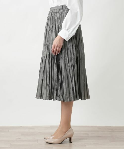 Leilian PLUS HOUSE / レリアンプラスハウス ロング・マキシ丈スカート | 【店舗人気】洗えるプリーツスカート | 詳細8