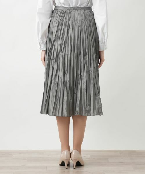 Leilian PLUS HOUSE / レリアンプラスハウス ロング・マキシ丈スカート | 【店舗人気】洗えるプリーツスカート | 詳細9