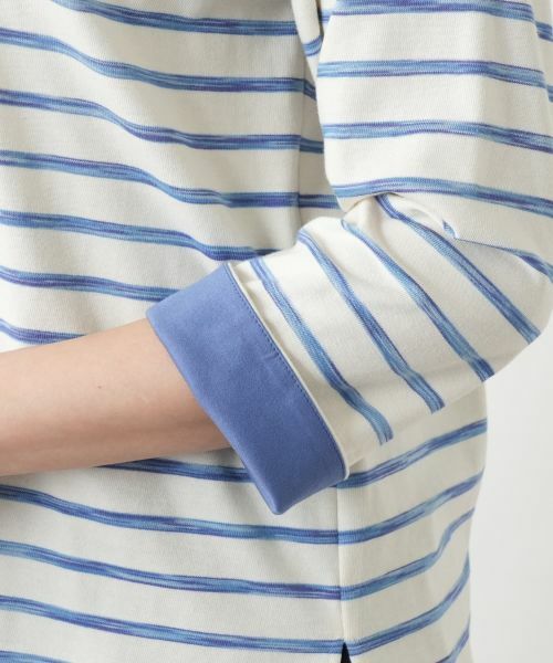Leilian PLUS HOUSE / レリアンプラスハウス カットソー | ボーダーカットソー | 詳細10