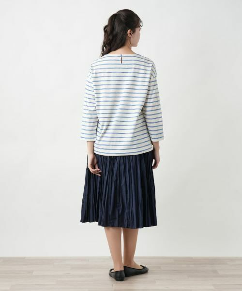 Leilian PLUS HOUSE / レリアンプラスハウス カットソー | ボーダーカットソー | 詳細3