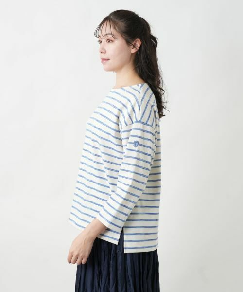 Leilian PLUS HOUSE / レリアンプラスハウス カットソー | ボーダーカットソー | 詳細5