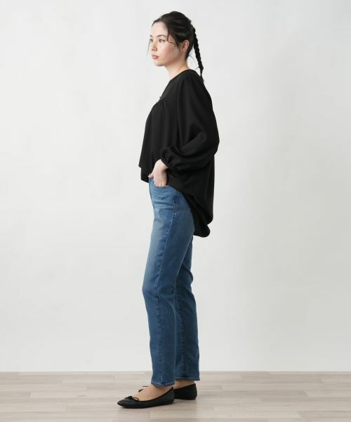 Leilian PLUS HOUSE / レリアンプラスハウス デニムパンツ | 【店舗人気】ウォッシュデニムパンツ【L JEANS】 | 詳細2