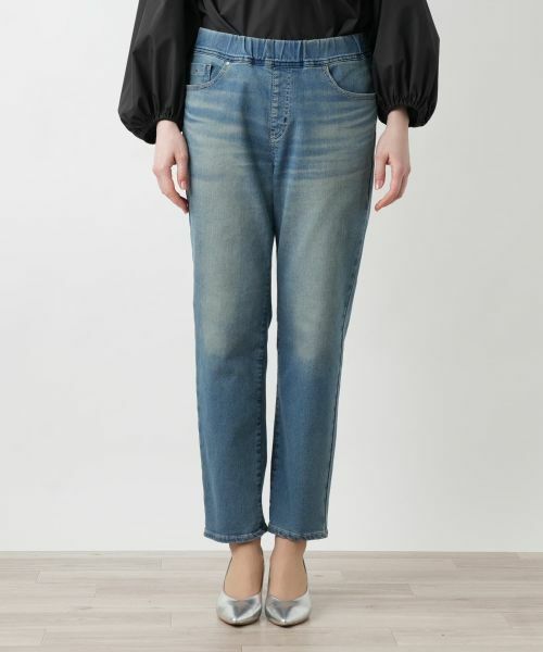 Leilian PLUS HOUSE / レリアンプラスハウス デニムパンツ | ウォッシュデニムパンツ【L JEANS】 | 詳細4