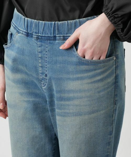 Leilian PLUS HOUSE / レリアンプラスハウス デニムパンツ | ウォッシュデニムパンツ【L JEANS】 | 詳細8