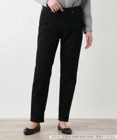 Leilian PLUS HOUSE / レリアンプラスハウス デニムパンツ | 【店舗人気】ブラックデニムパンツ【L JEANS】