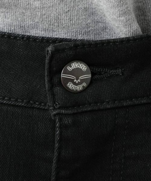 Leilian PLUS HOUSE / レリアンプラスハウス デニムパンツ | 【店舗人気】ブラックデニムパンツ【L JEANS】 | 詳細8