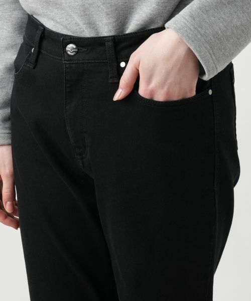 Leilian PLUS HOUSE / レリアンプラスハウス デニムパンツ | 【店舗人気】ブラックデニムパンツ【L JEANS】 | 詳細9