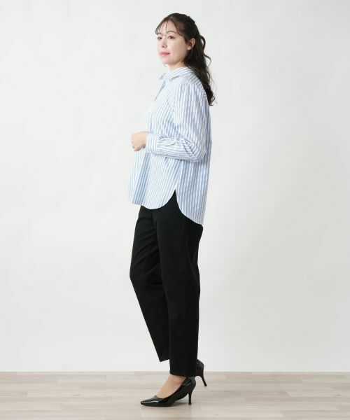 Leilian PLUS HOUSE / レリアンプラスハウス デニムパンツ | 【店舗人気】ブラックデニムパンツ【L JEANS】 | 詳細2