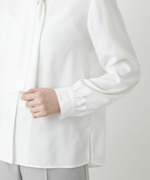 Leilian PLUS HOUSE / レリアンプラスハウス シャツ・ブラウス | 【店舗人気】ボウタイブラウス【セレモニー】 | 詳細10