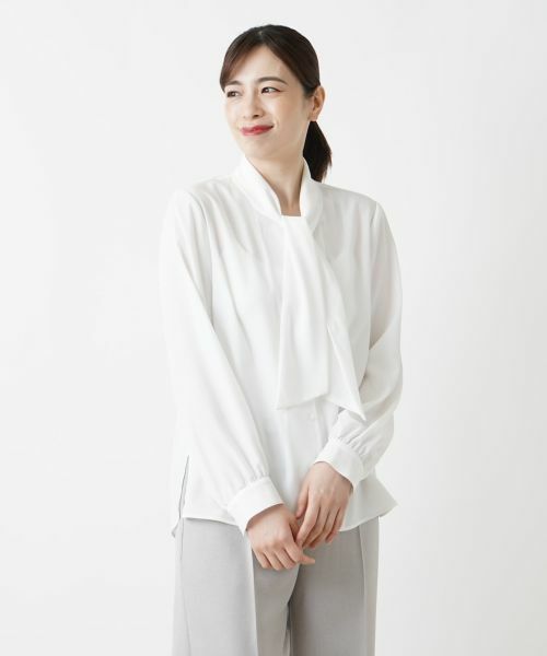 Leilian PLUS HOUSE / レリアンプラスハウス シャツ・ブラウス | 【店舗人気】ボウタイブラウス【セレモニー】 | 詳細2