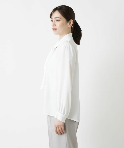 Leilian PLUS HOUSE / レリアンプラスハウス シャツ・ブラウス | 【店舗人気】ボウタイブラウス【セレモニー】 | 詳細4