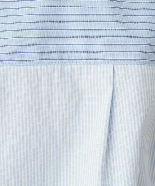 Leilian PLUS HOUSE / レリアンプラスハウス シャツ・ブラウス | 【店舗人気】ストライプ切替シャツ | 詳細13