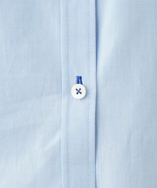 Leilian PLUS HOUSE / レリアンプラスハウス シャツ・ブラウス | 【店舗人気】ストライプ切替シャツ | 詳細14