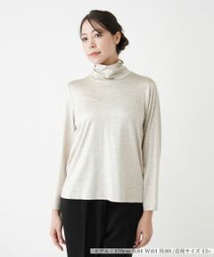 Leilian PLUS HOUSE / レリアンプラスハウス カットソー | 【店舗人気】ハイネックカットソー