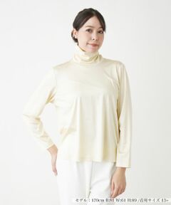 Leilian PLUS HOUSE / レリアンプラスハウス カットソー | 【店舗人気】ハイネックカットソー