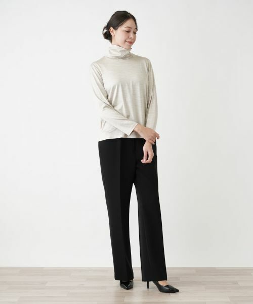 Leilian PLUS HOUSE / レリアンプラスハウス カットソー | 【店舗人気】ハイネックカットソー | 詳細1