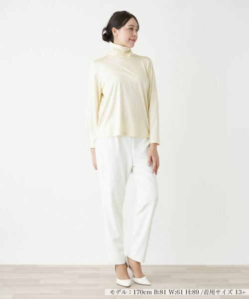 Leilian PLUS HOUSE / レリアンプラスハウス カットソー | 【店舗人気】ハイネックカットソー | 詳細16