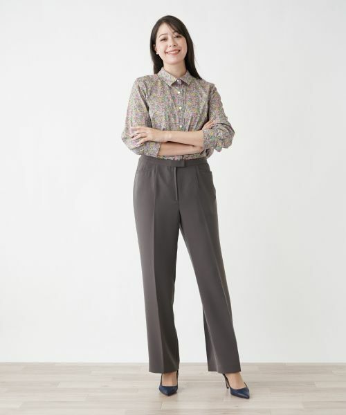 Leilian PLUS HOUSE / レリアンプラスハウス その他パンツ | 【店舗人気】センタープレスパンツ | 詳細10