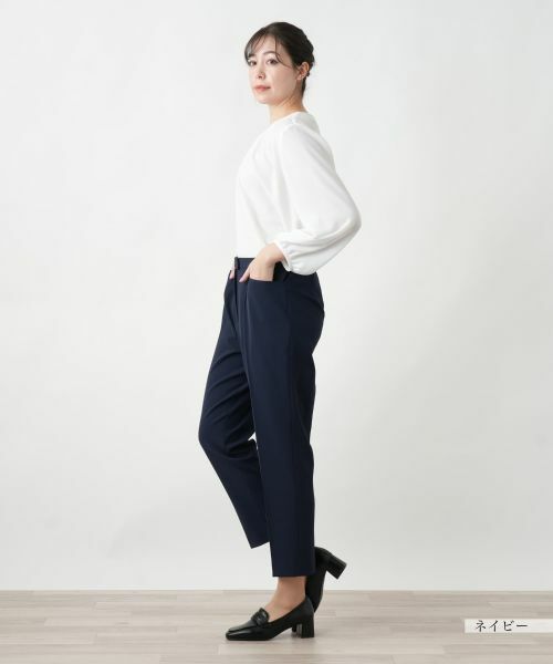 Leilian PLUS HOUSE / レリアンプラスハウス その他パンツ | 【店舗人気】ストレッチクロップドパンツ | 詳細12